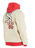 Off White Chicago White Sox New Era Lava Red Color Pack Team Front & Back Pullover Hoodie