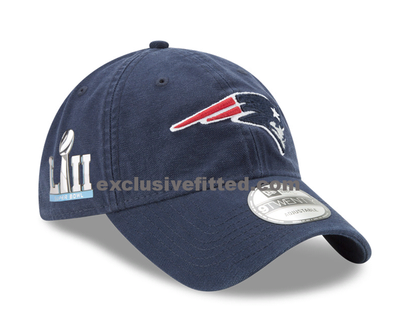 Patriots super bowl fitted hat sales