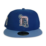 Sea Blue Detroit Tigers Pink Bottom 2000 All Star Game Side Patch New Era 59Fifty Fitted
