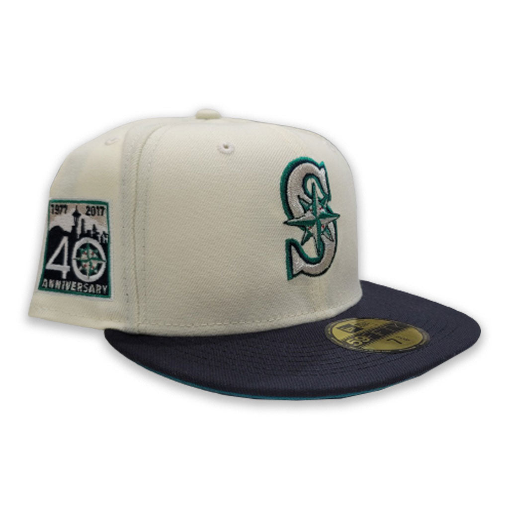 SEATTLE MARINERS 40TH ANNIVERSARY CORDUROY VISOR PINK BRIM NEW ERA F –  Sports World 165