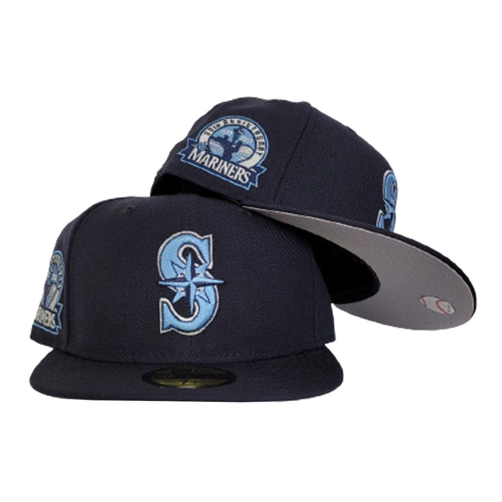 New Era Side Split 59FIFTY Seattle Mariners Fitted Hat 7