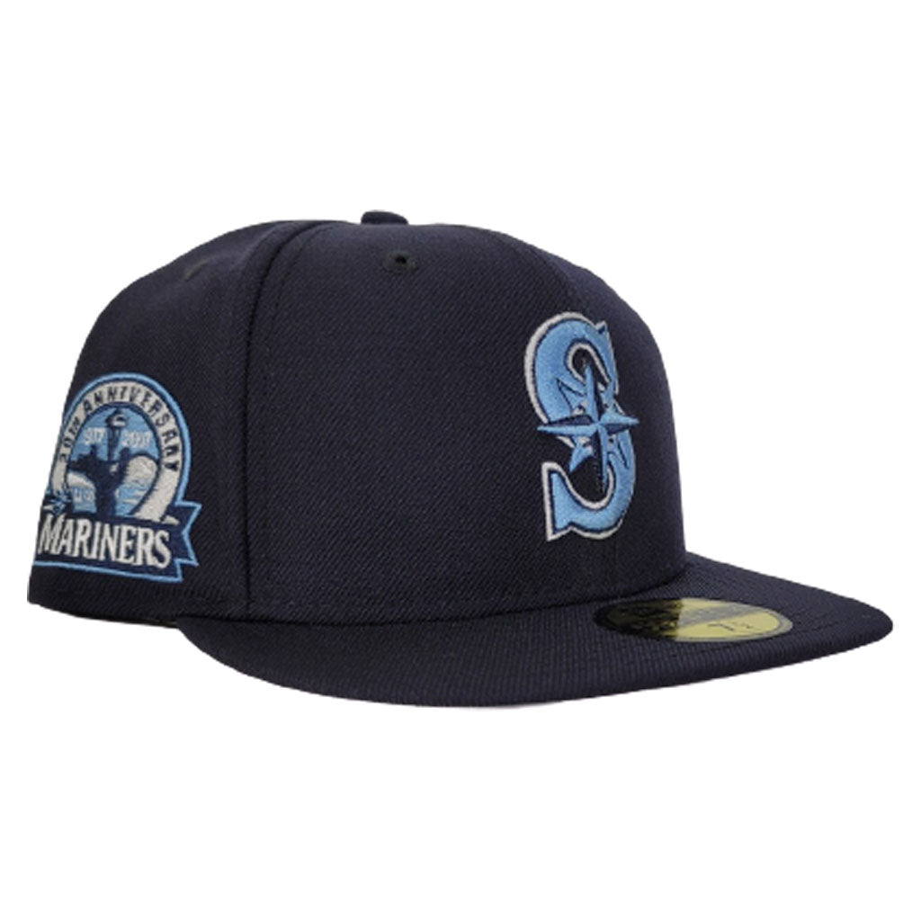 New Era Seattle Mariners 30th Anniversary Metallic Suede Elite Edition  59Fifty Fitted Hat