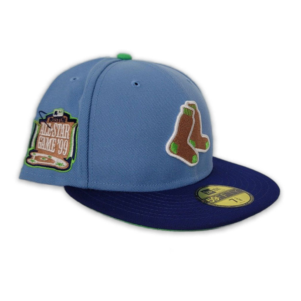 Boston Red Sox New Era All Sky Blue City Connect 59FIFTY Fitted Hat