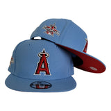 Sky Blue Los Angeles Angels 2010 All Star Game Red Bottom 9Fifty New Era Snapback