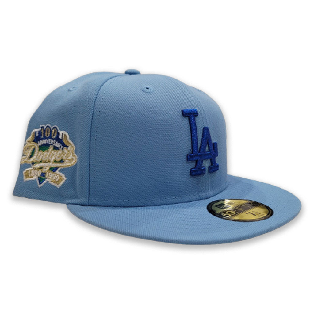 Antigua Los Angeles Dodgers Women's Blue Maverick Henley LS Tee, Blue, 100% POLYESTER, Size XL, Rally House