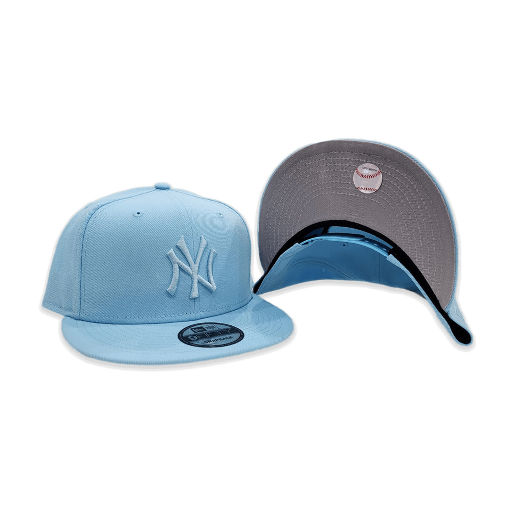 New Era Powder Blue Milwaukee Brewers 2022 City Connect 9FIFTY Snapback Adjustable Hat