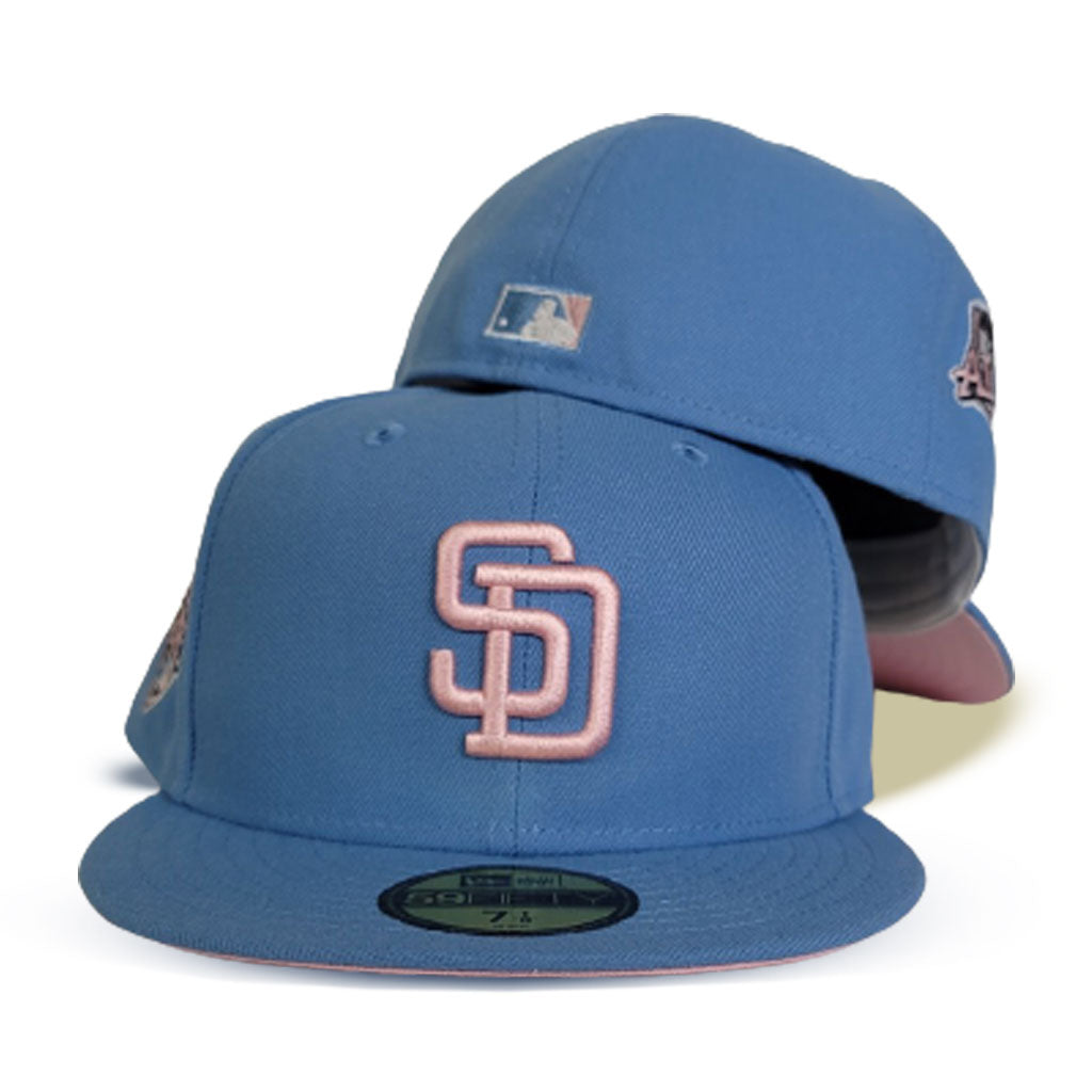 Padres Scribble 59FIFTY Fitted Brown Hat
