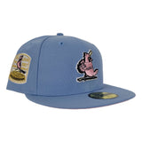 Sky Blue St. Louis Cardinals Pink Bottom 1967 World Series New Era 59Fifty Fitted