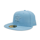 Sky Blue Tonal Houston Astros Gray Bottom Color Pack New Era 59Fifty Fitted