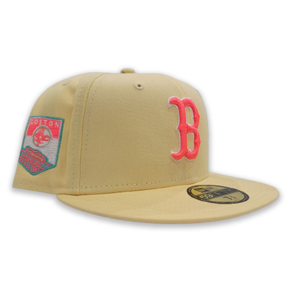 New Era 59Fifty Boston Red Sox 90th Anniversary Park Patch Logo