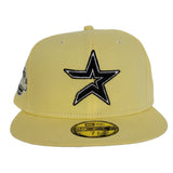 Soft Yellow Houston Astros Star Bottom 2005 World Series Side Patch New Era 59Fifty Fitted