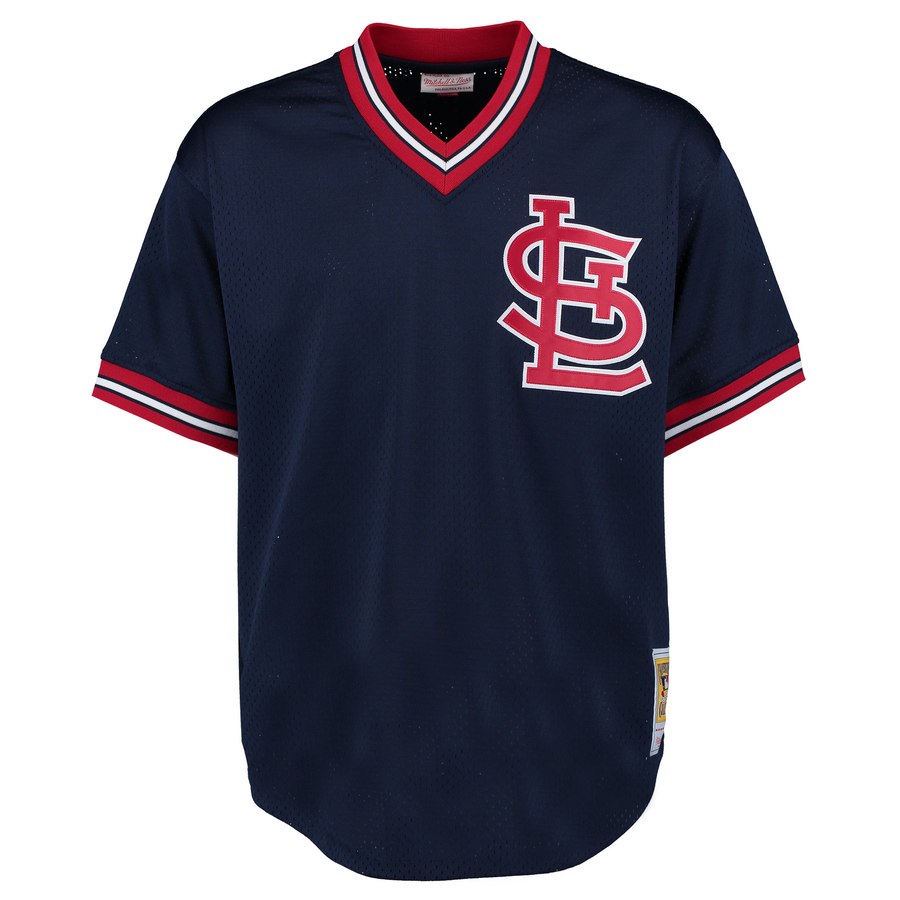St. Louis Cardinals MITCHELL & NESS Cooperstown Collection MLB Jacket, Size  Med.