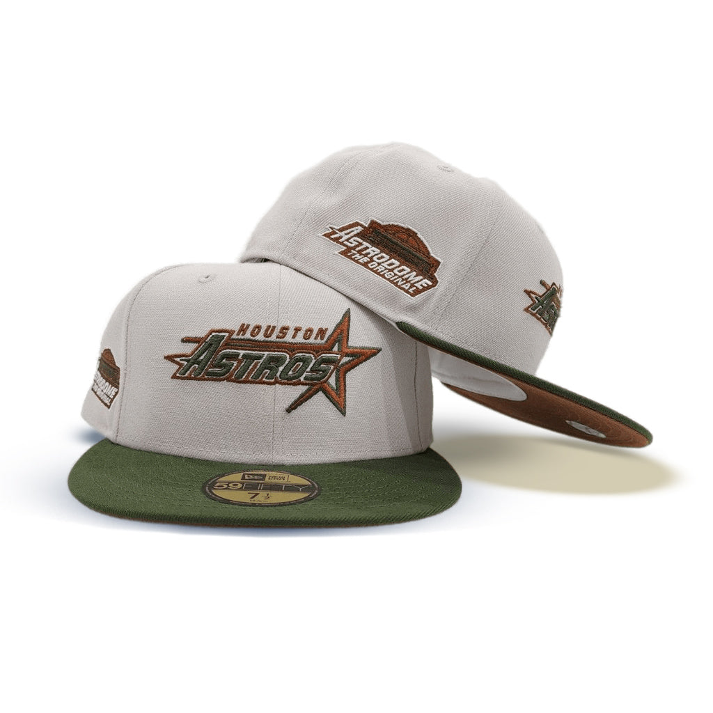 Houston Astros New Era 1986 All-Star Game Metallic Gold Undervisor 59FIFTY  Fitted Hat - Black