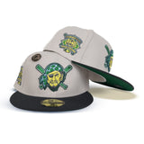 Stone Pittsburgh Pirates Dark Gary Visor Kelly Green Bottom 1994 All Star Game Side Patch New Era 59Fifty Fitted