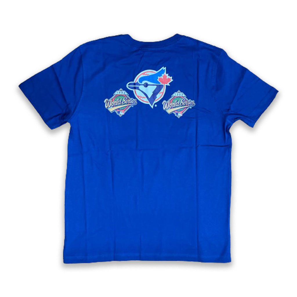 Men's Majestic Threads Light Blue Toronto Blue Jays Throwback Logo