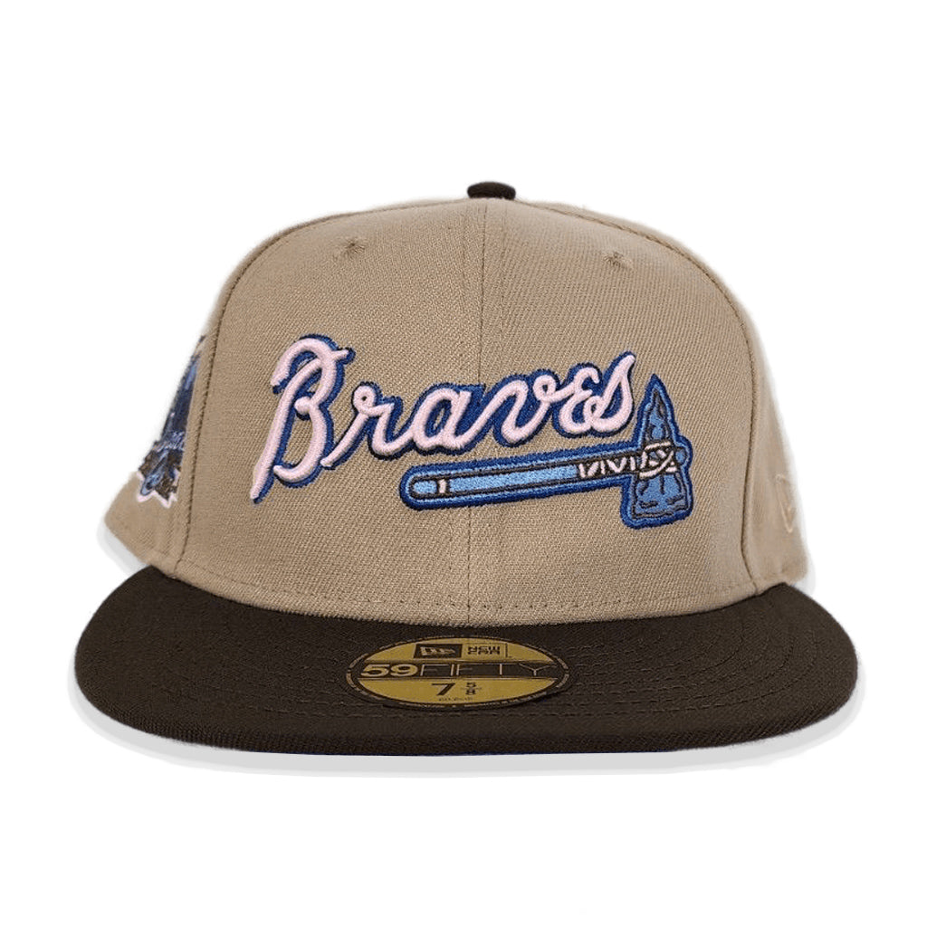 Purple Atlanta Braves 40th Anniversary Custom New Era Fitted Hat