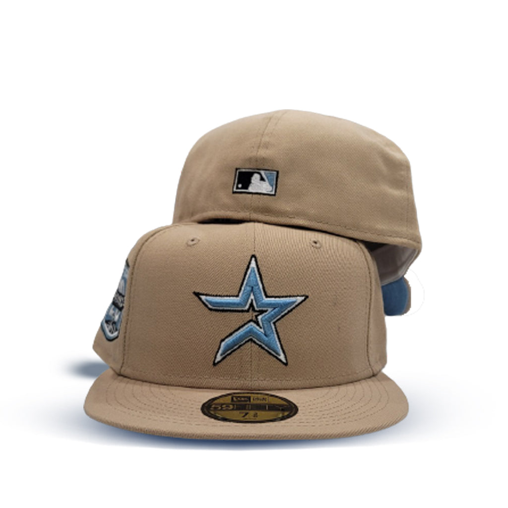 Buy New Era Tan Houston Astros Fitted Hat at In Style – InStyle