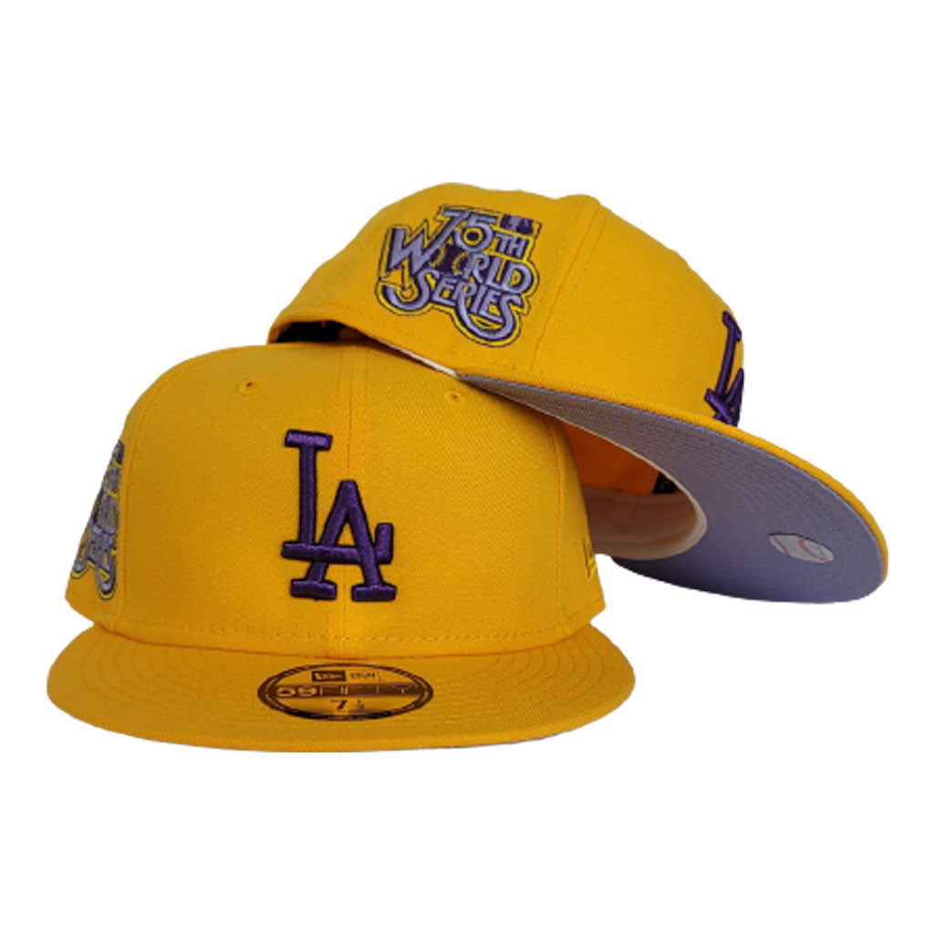 Lids Los Angeles Dodgers New Era 75th World Series Lavender