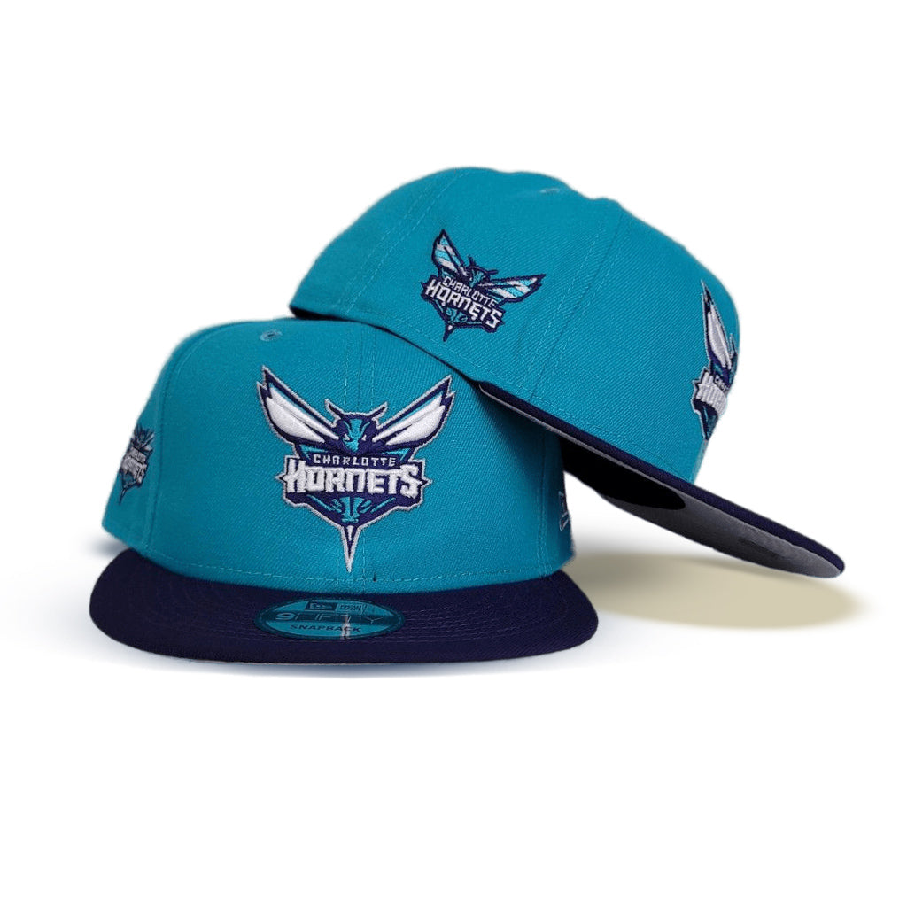 New Era Charlotte Hornets Teal Official Team Color 59FIFTY Fitted Hat