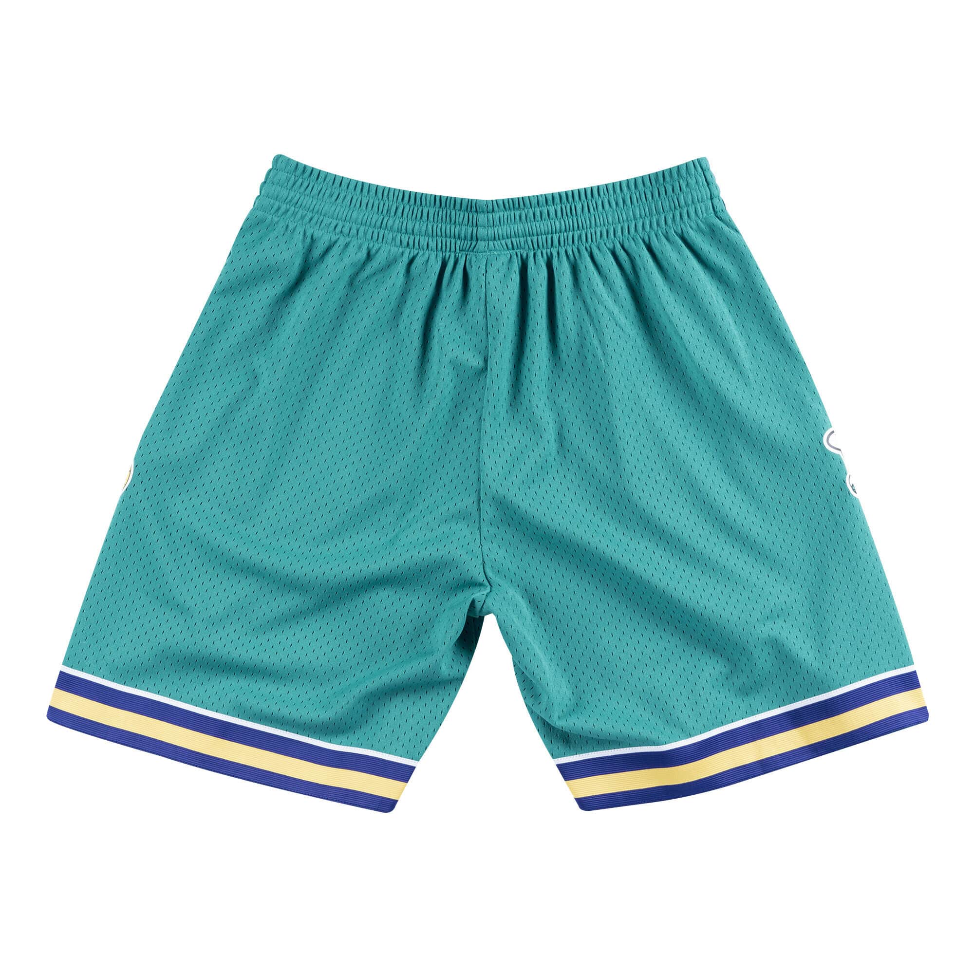 Teal New Orleans Hornets 2005-06 Mitchell & Ness Hardeood Classic Men's Swingman Shorts