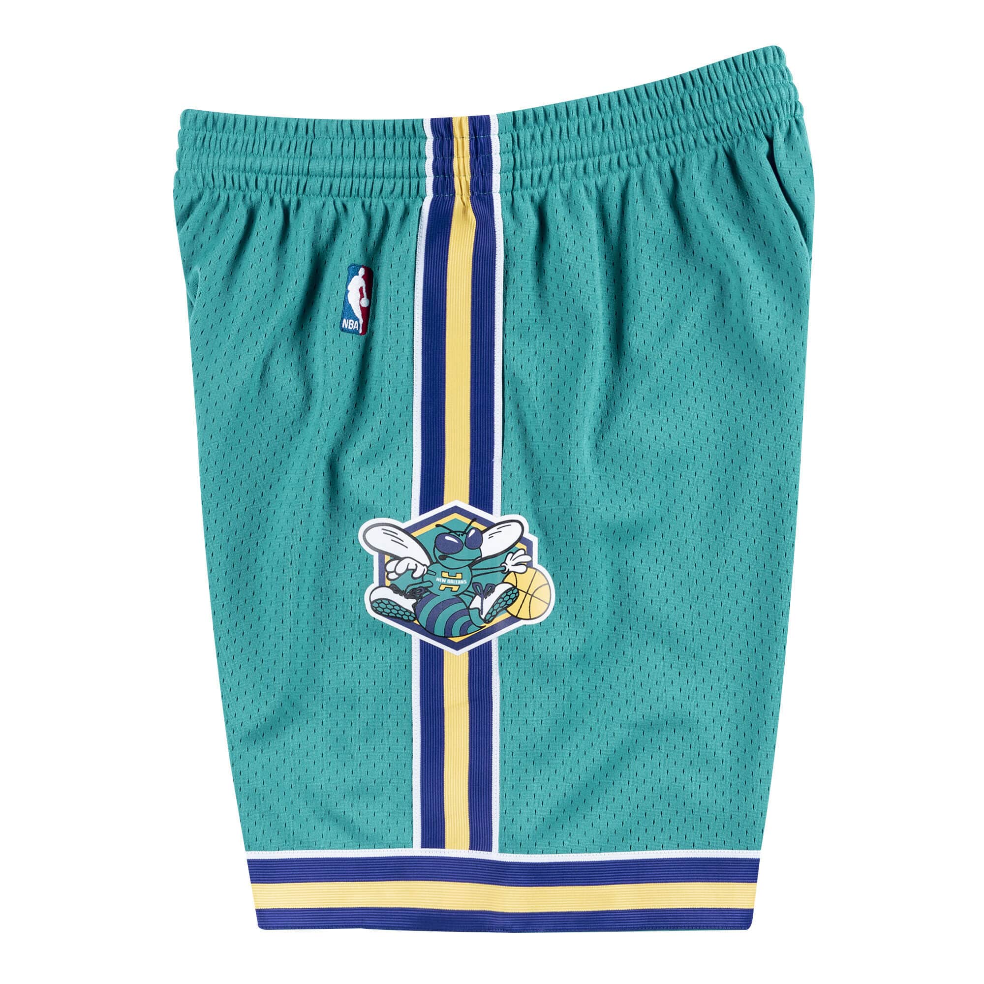 Teal New Orleans Hornets 2005-06 Mitchell & Ness Hardeood Classic Men's Swingman Shorts