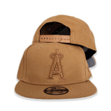 Tonal Khaki Los Angeles Angles Gray Bottom New Era 9Fifty Snapback