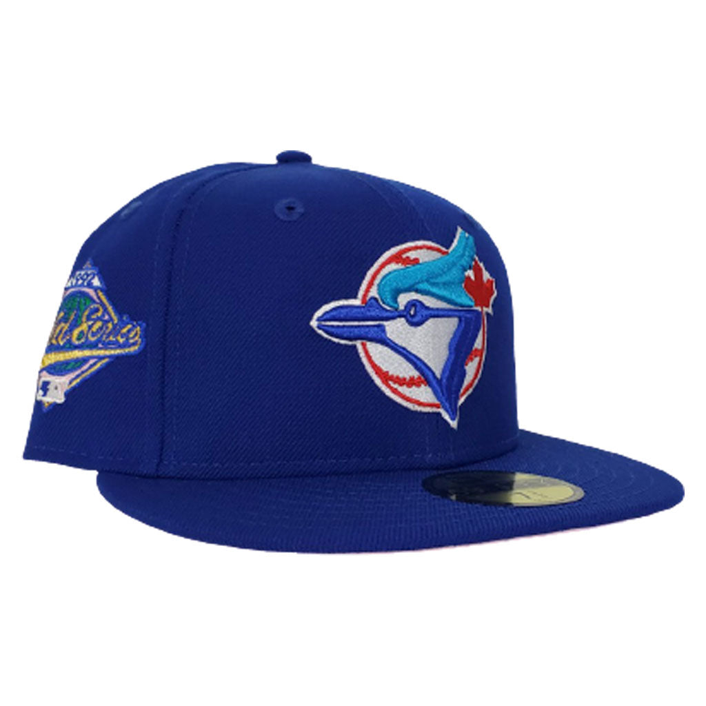 Toronto Blue Jays Royal Icy Blue Bottom 1992 World Series New Era 59Fifty Fitted Hat