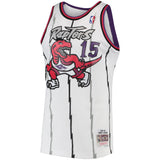 Toronto Raptors 1997-98 Vince Carter Mitchell & Ness White Swingman Jersey