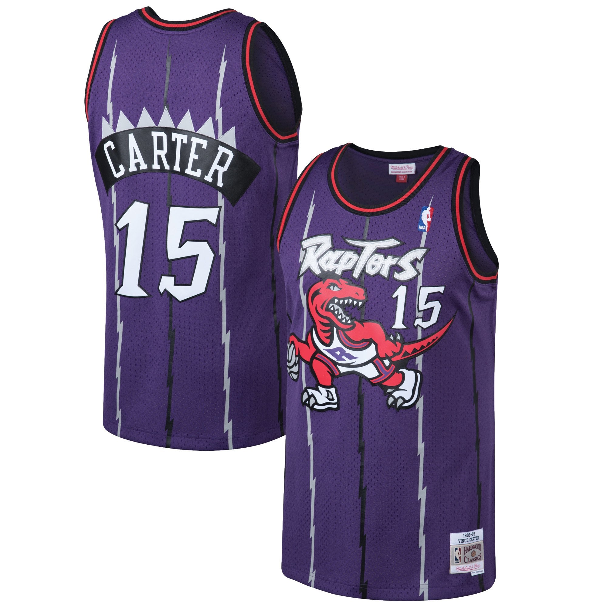 Toronto Raptors 1998-99 Vince Carter Mitchell – Exclusive