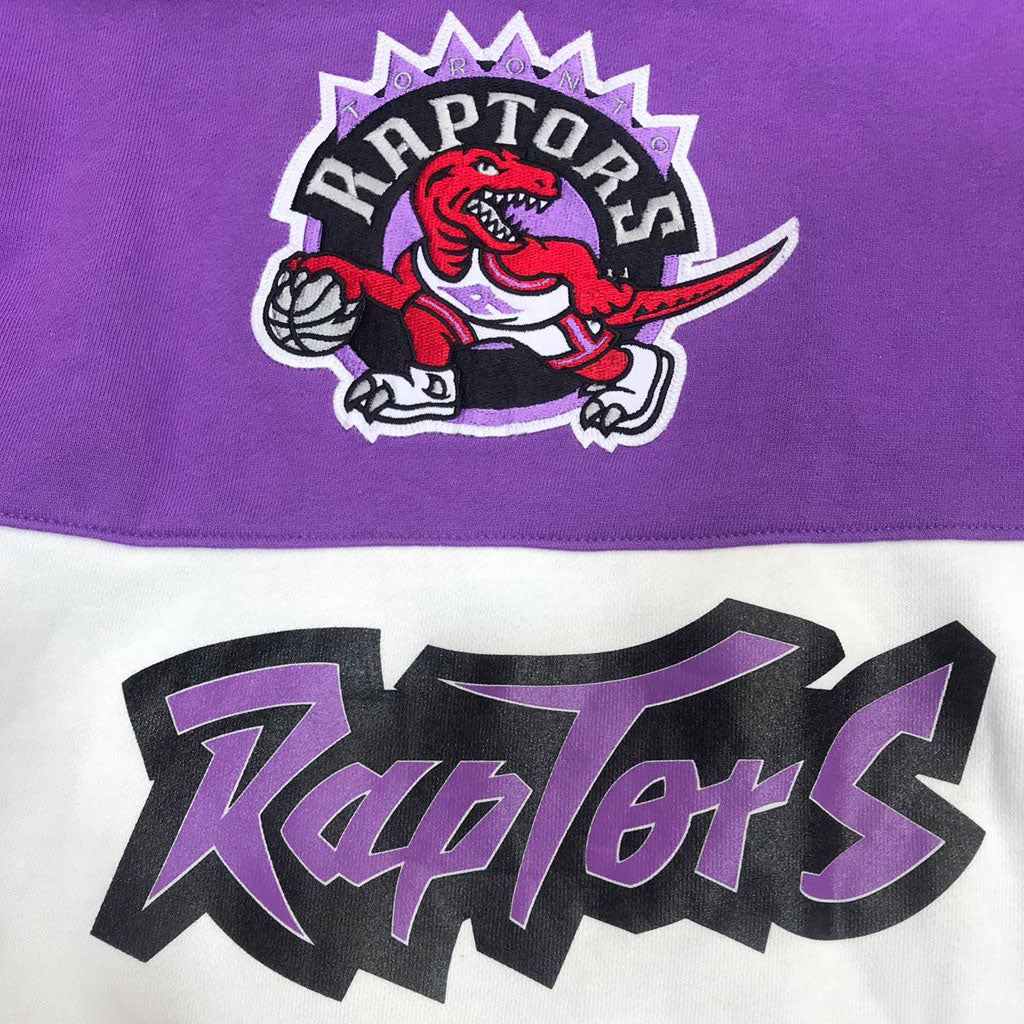L) Mitchell & Ness Toronto Raptors Crewneck