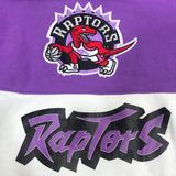 Toronto Raptors Mitchell & Ness Scorer Fleece Crew Sweatshirt