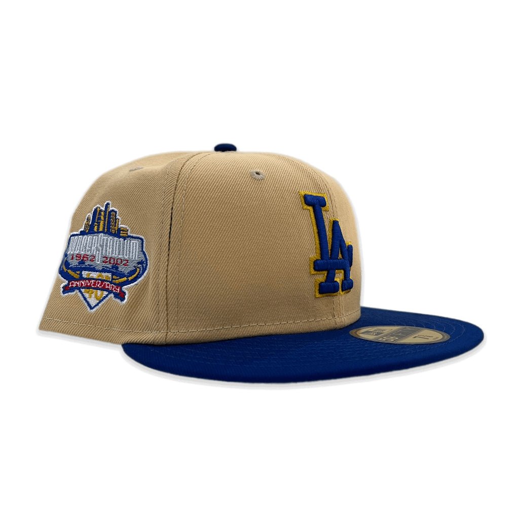 Vegas Gold Los Angeles Dodgers Royal Blue Visor Gray Bottom 40th Anniv –  Exclusive Fitted Inc.