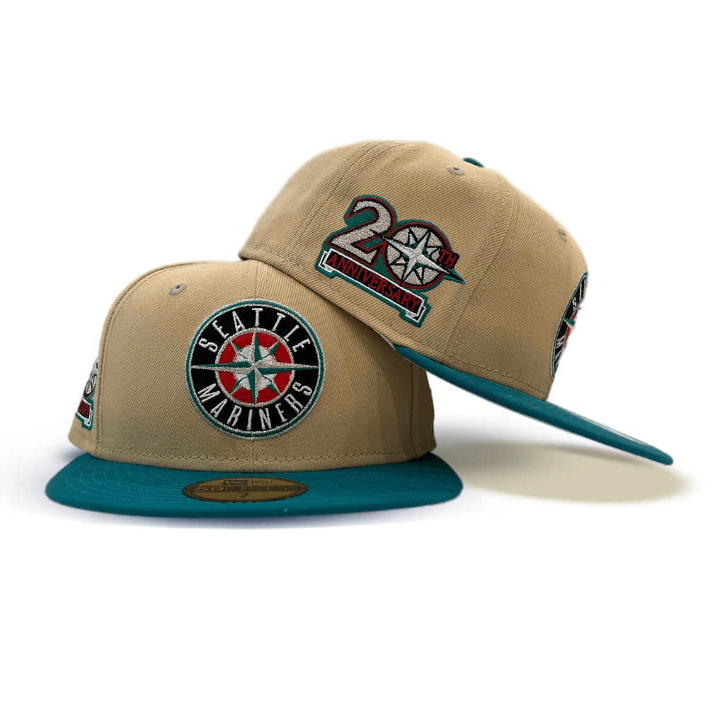 SEATTLE MARINERS KINGDOME STADIUM NORTHWEST GREEN VEGAS GOLD VISOR