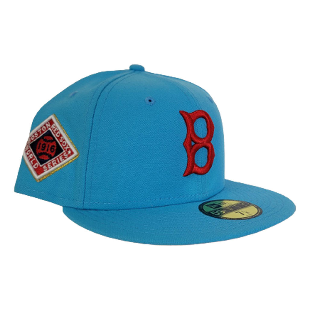 Vice Blue Brooklyn Dodgers infrared Bottom 1916 World Series New Era  59Fifty Fitted