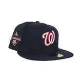 Washington Nationals Navy Blue 2019 World Series Champions New Era 59Fifty Fitted Hat