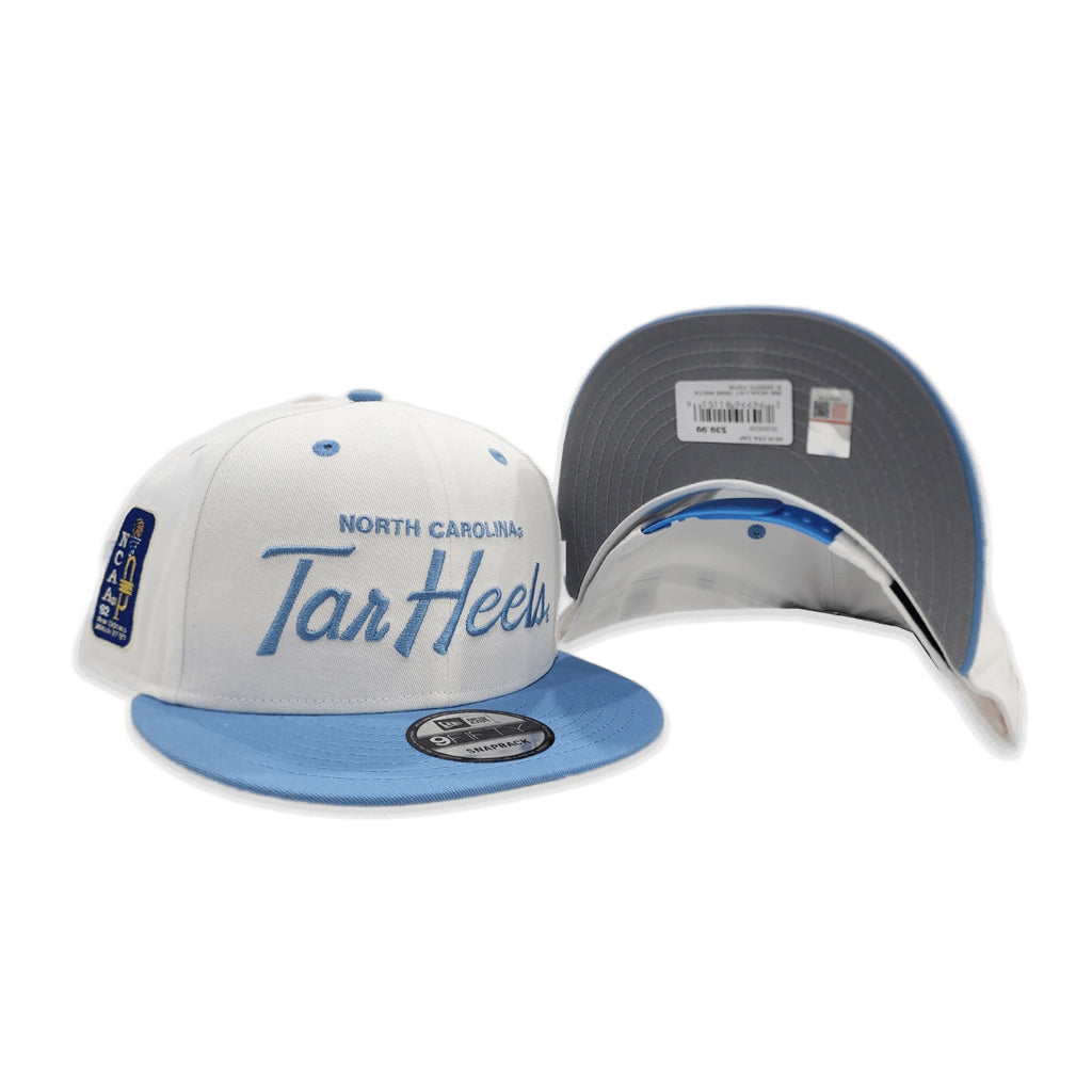 UNC Hat in White with Carolina Tar Heels Main Event Logo