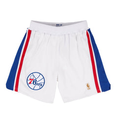 Mitchell & Ness NBA ストライプパンツ M 白 バスケ White-Philadelphia-76ers-