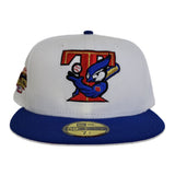 White Toronto Blue Jays Red Bottom 2003 All Star Game Side Patch New Era 59Fifty Fitted