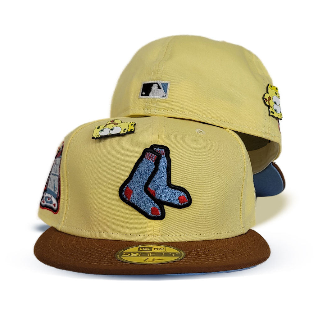 Boston Red Sox Icy Pop Bright Yellow 59FIFTY Fitted Cap