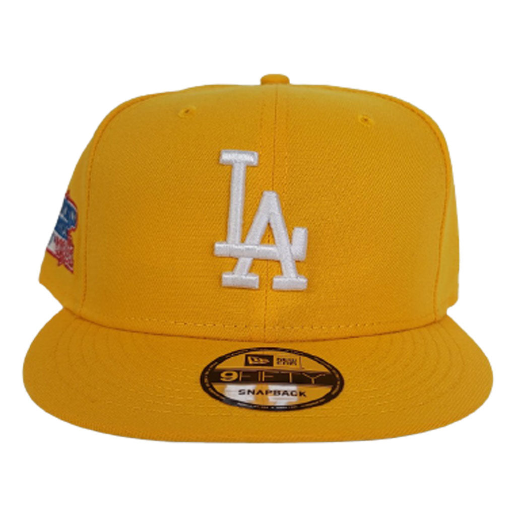 Yellow Los Angeles Dodgers Icy blue Bottom 1981 World Series New Era 9Fifty Snapback