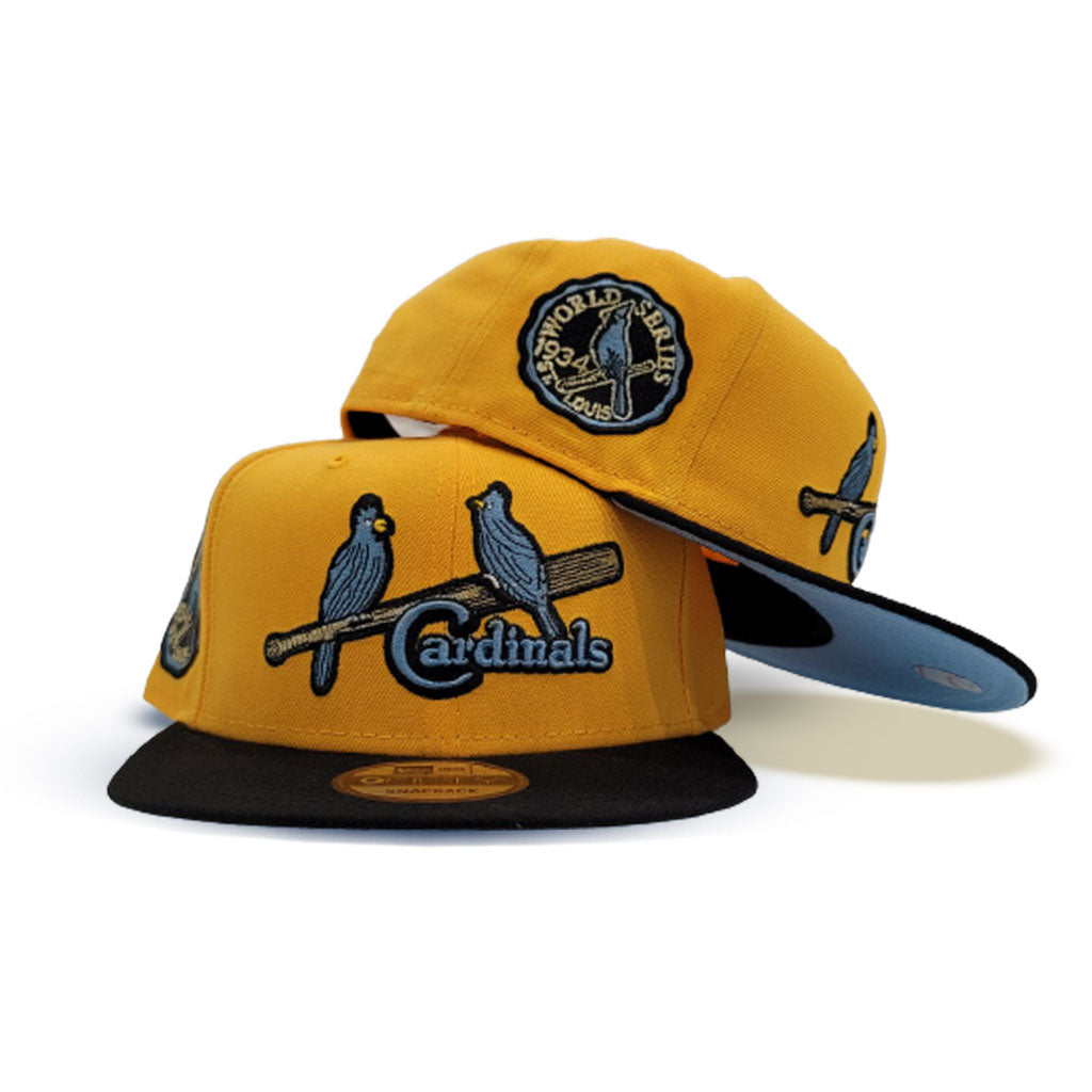 St Louis Cardinals Blue New Era Ball Cap Hat Fitted 7 Baseball