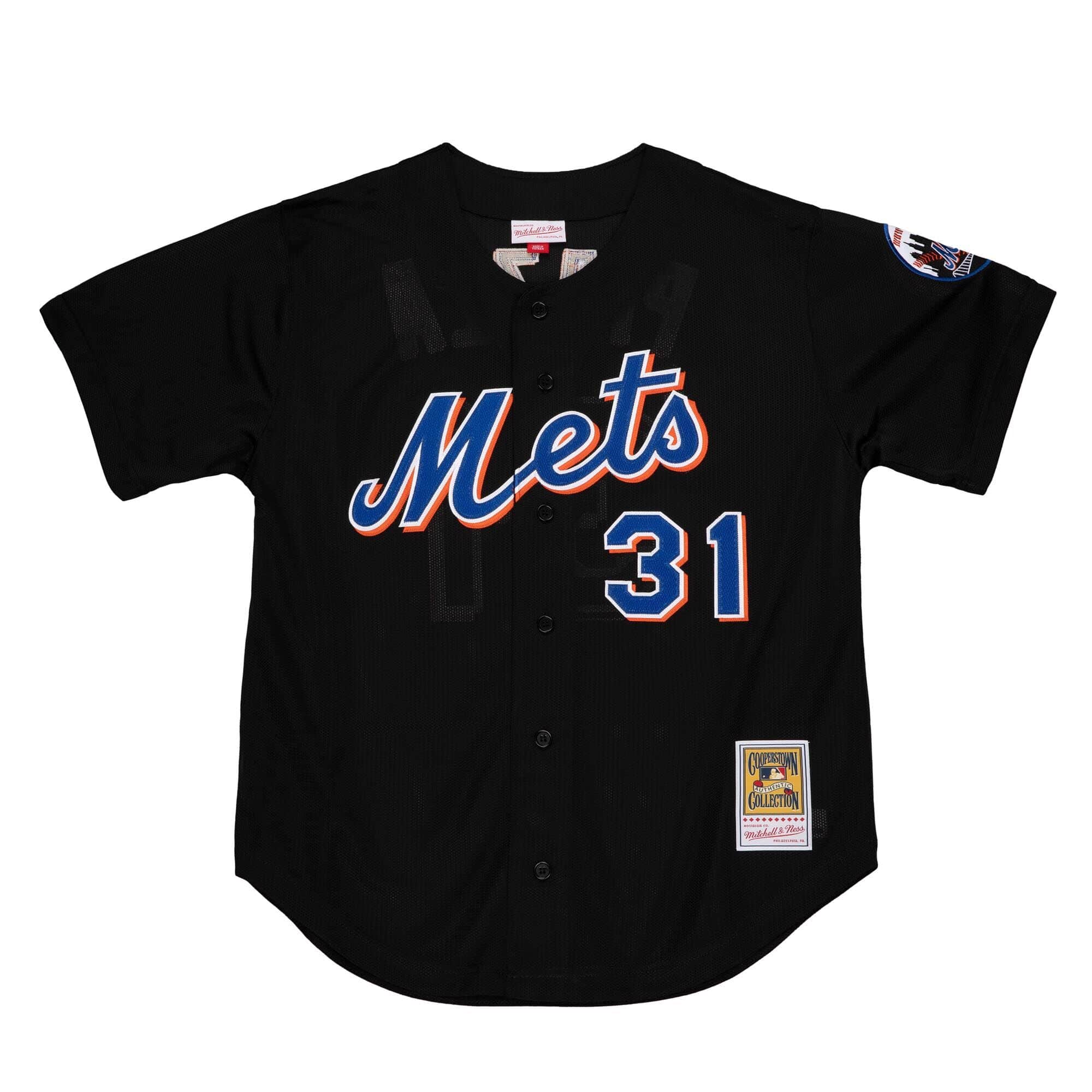 Maillot de baseball Majestic New York Mets Mike Piazza 31 Maillot de baseball Majestic New York Mets Mike Piazza 31