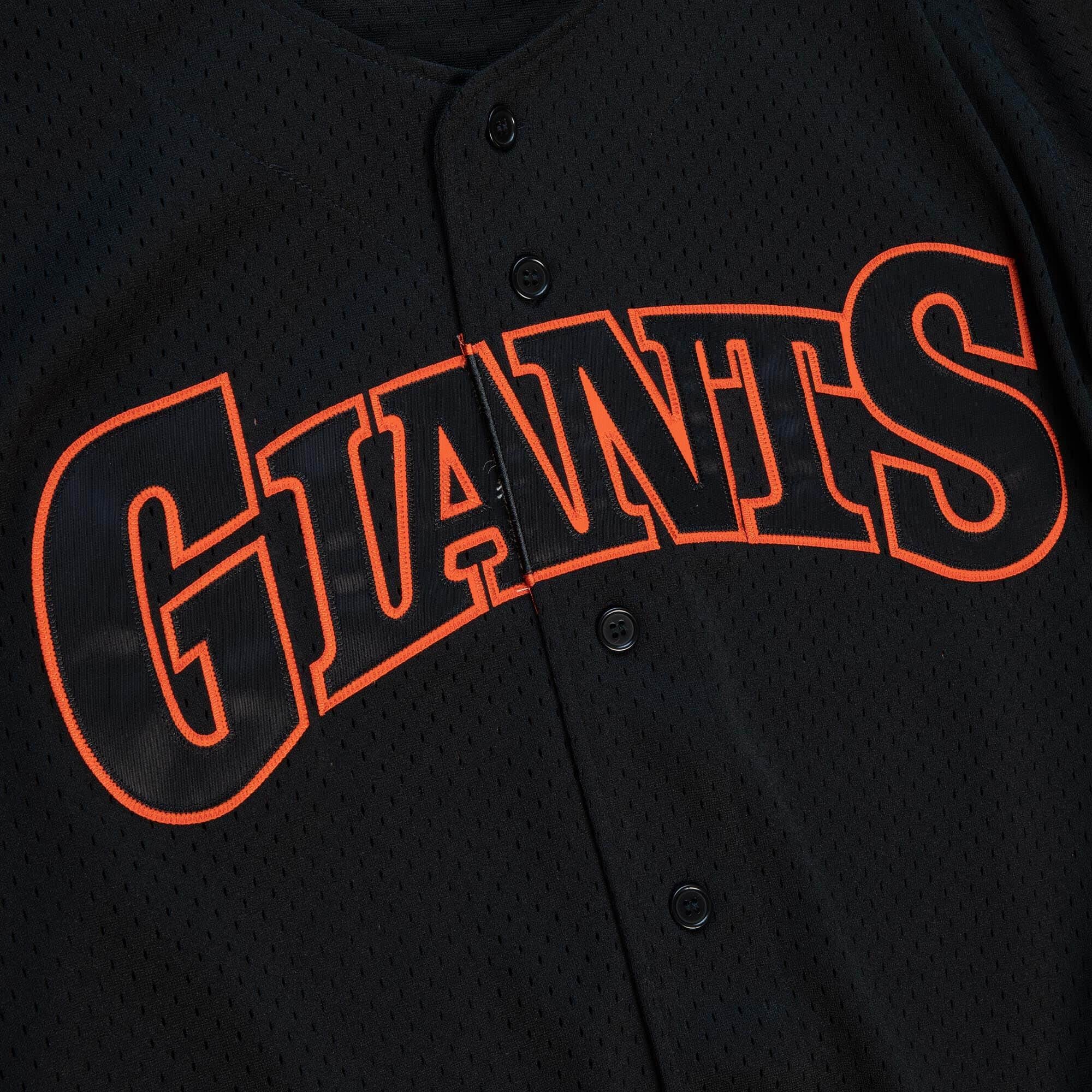 Majestic Athletic MLB San Francisco Giants Black Cool Base Jersey