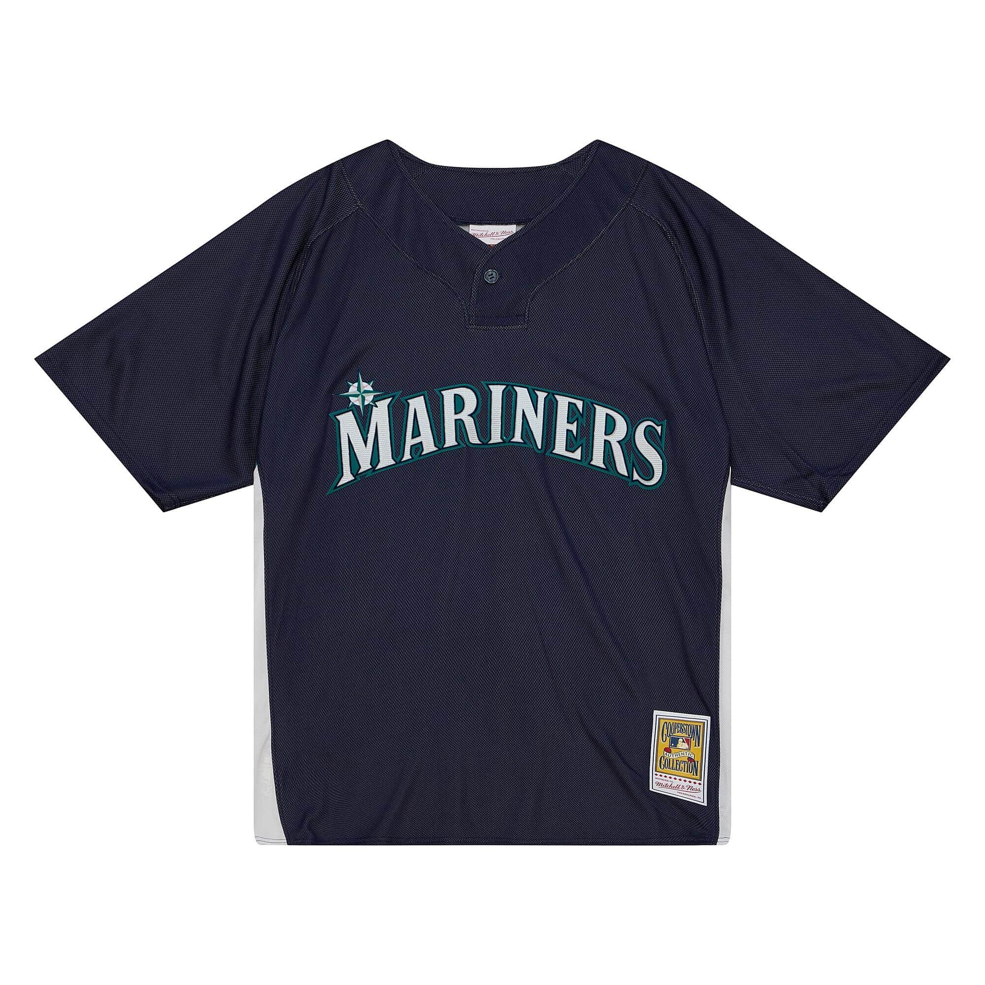 Mitchell & Ness Ken Griffey Jr. Seattle Mariners Cooperstown Collection Mesh Batting Practice Jersey - Navy