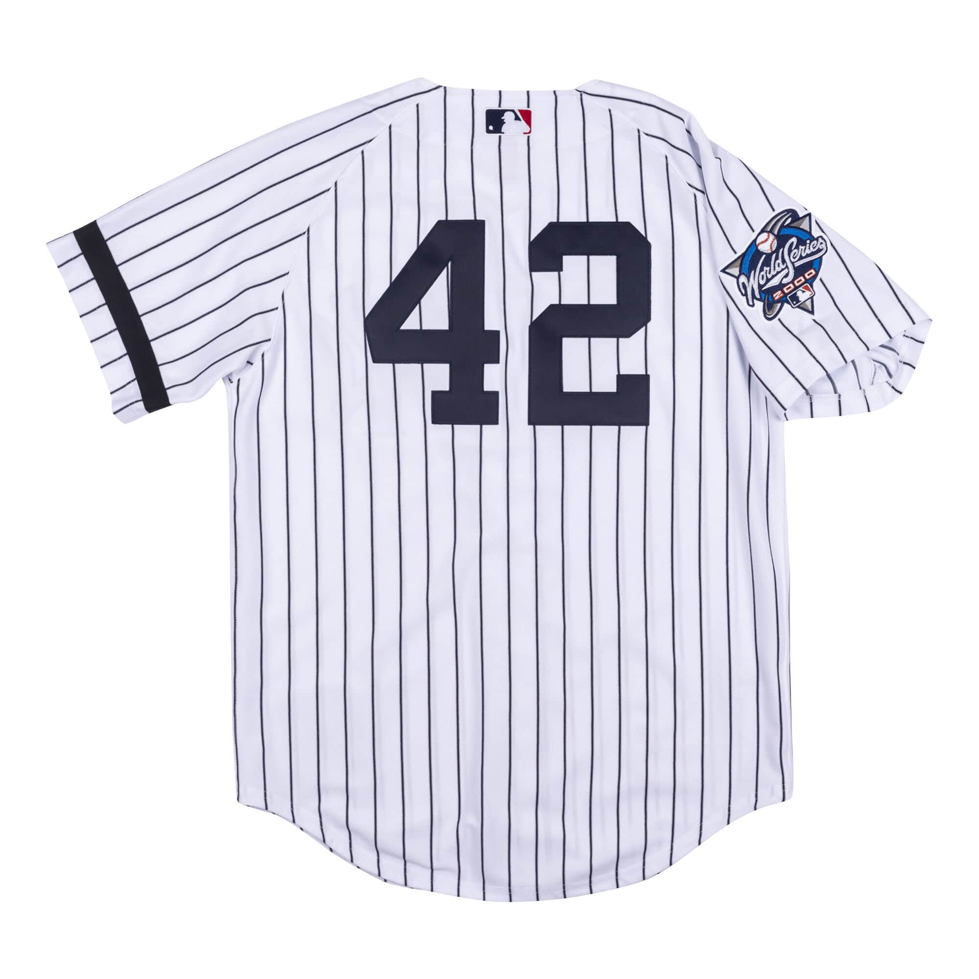 Mitchell & Ness Authentic Jersey White NY Yankees 2000 WS Bernie Williams