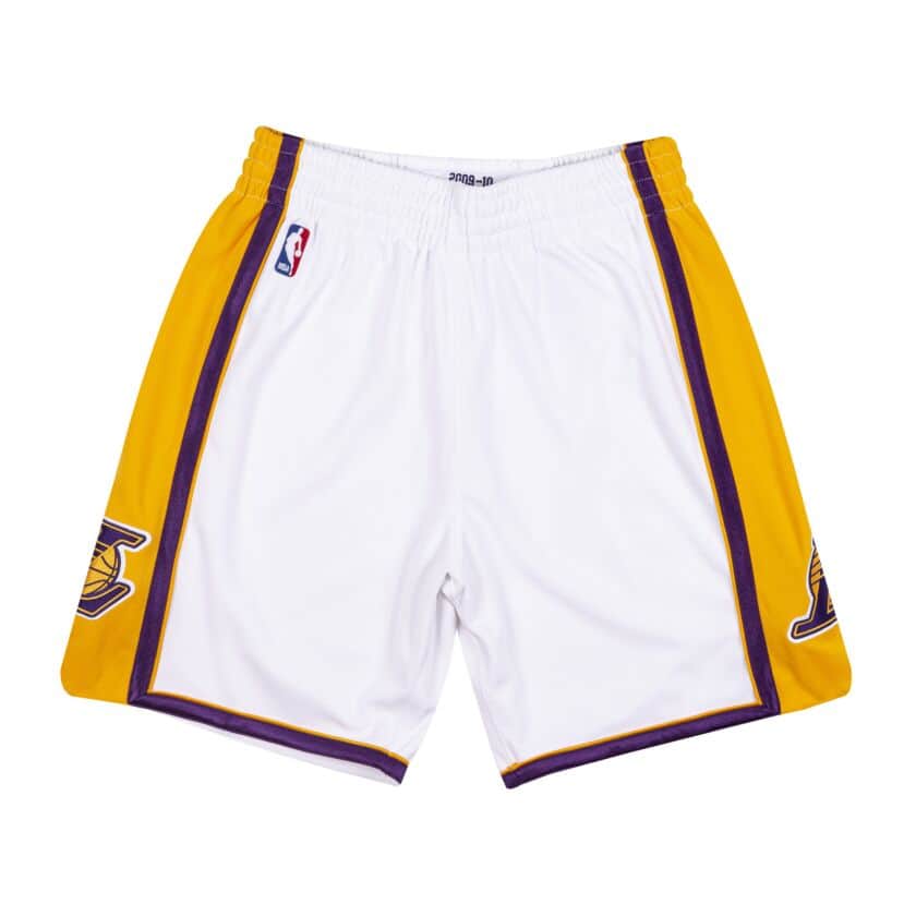Authentic Mitchell & Ness Los Angeles Lakers 2009-10 Shorts