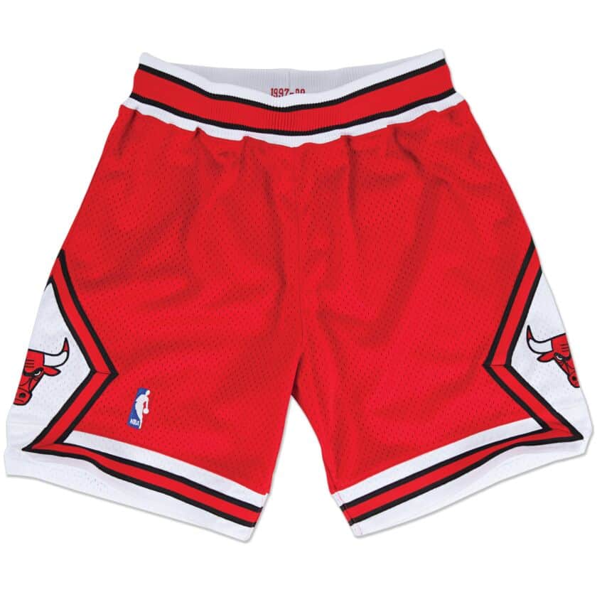 Men Team Basketball Shorts Just Don Bulls Size: S 