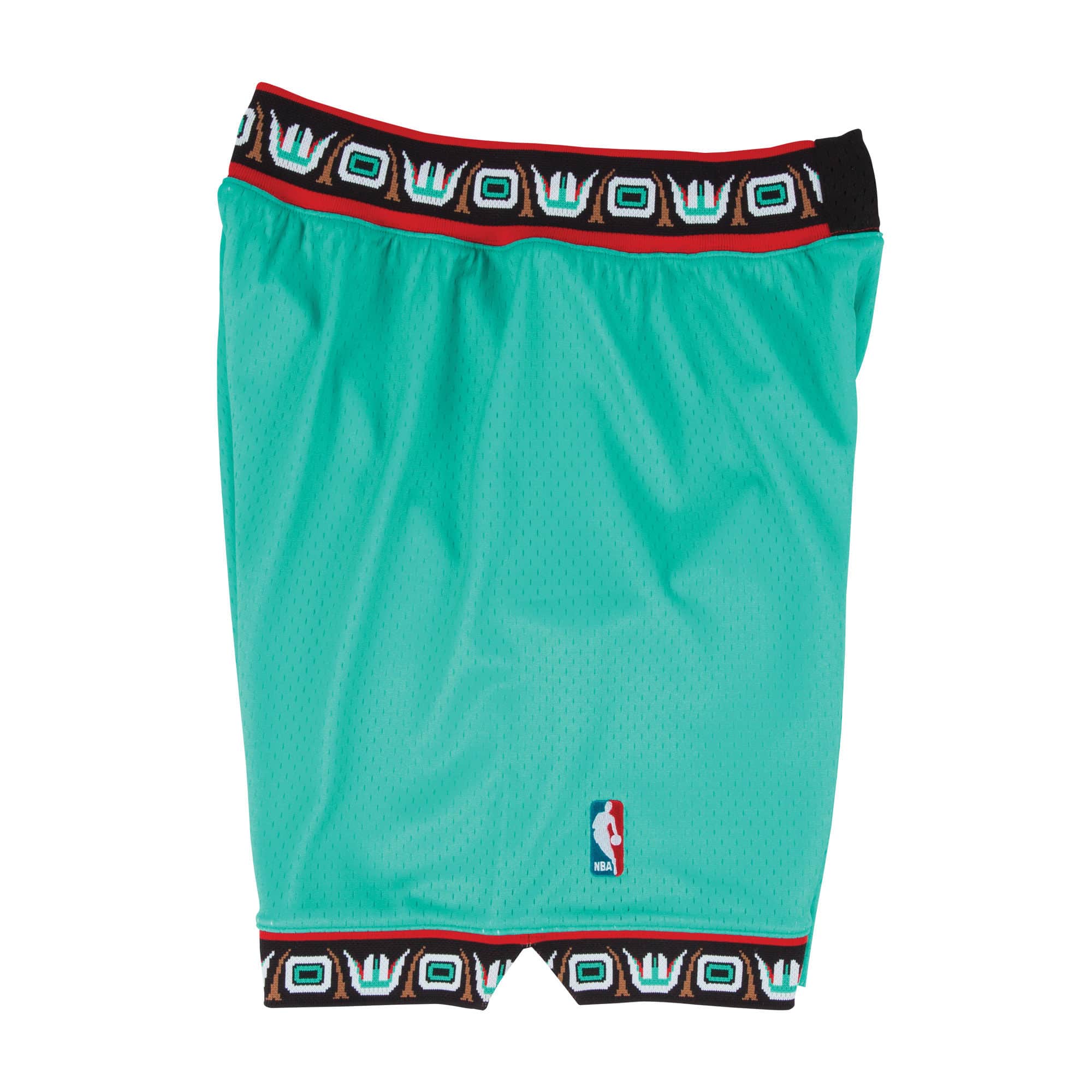 Men's Mitchell & Ness Turquoise Vancouver Grizzlies 1995/96 Hardwood Classics Authentic Shorts Size: Large