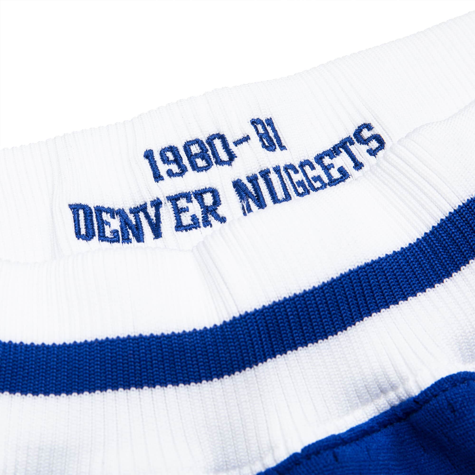 Mitchell & Ness Royal Blue Denver Nuggets 1980-81 Men's Authentic NBA Shorts