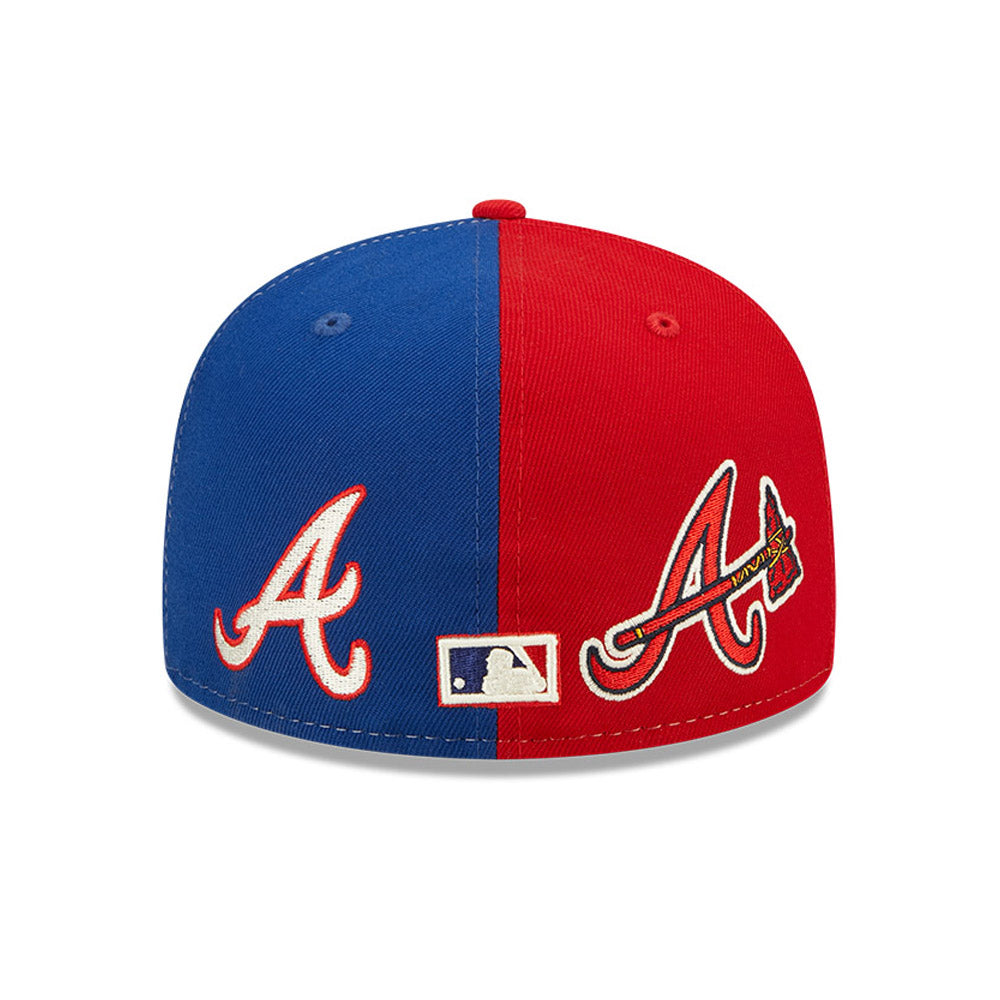 Atlanta Braves Cooperstown Collection Side Logo Fitted Hat Cap